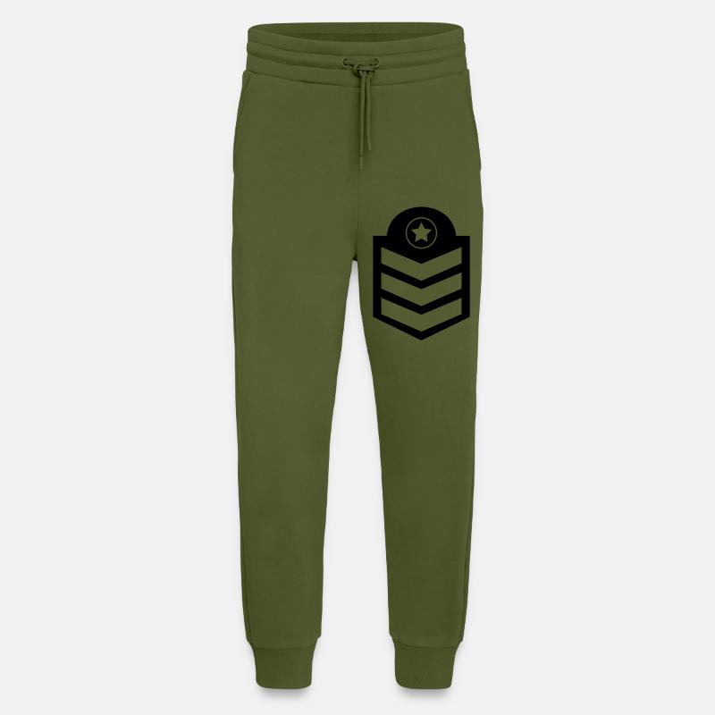 abzeichen - Jogginghose - made by SPREAD - MOSS GREEN