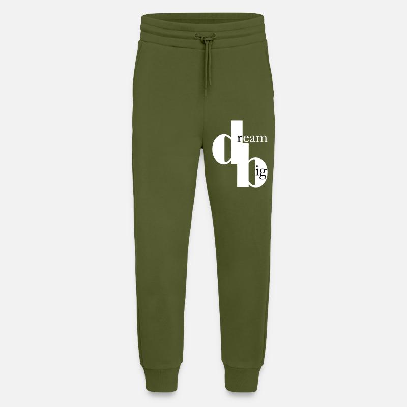 dream big - Jogginghose - made by SPREAD - MOSS GREEN