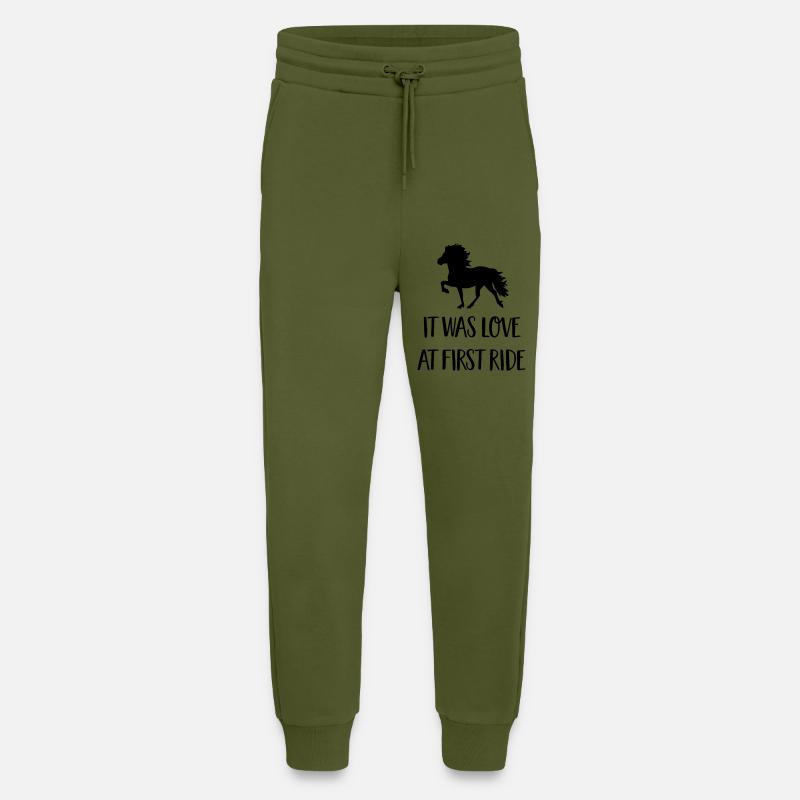 Islandpferd - Jogginghose - made by SPREAD - MOSS GREEN