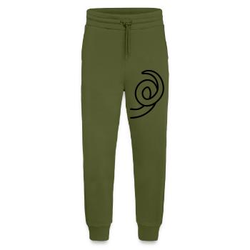Piggy RingTail - Jogging Pants - made by SPREAD  - MOSS GREEN - Front