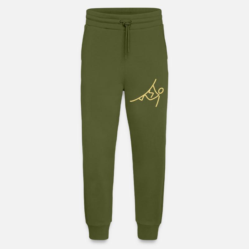 iYpsilon Klettern - Jogginghose - made by SPREAD - MOSS GREEN