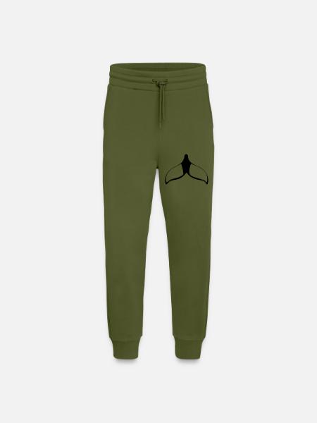 fin - Jogging Pants - made by SPREAD  - MOSS GREEN