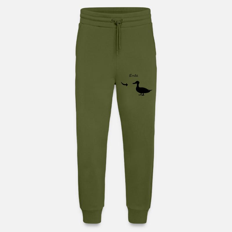 Ente - Jogginghose - made by SPREAD - MOSS GREEN