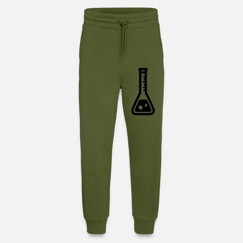 Erlenmeyer flask - Jogging Pants - made by SPREAD  - MOSS GREEN