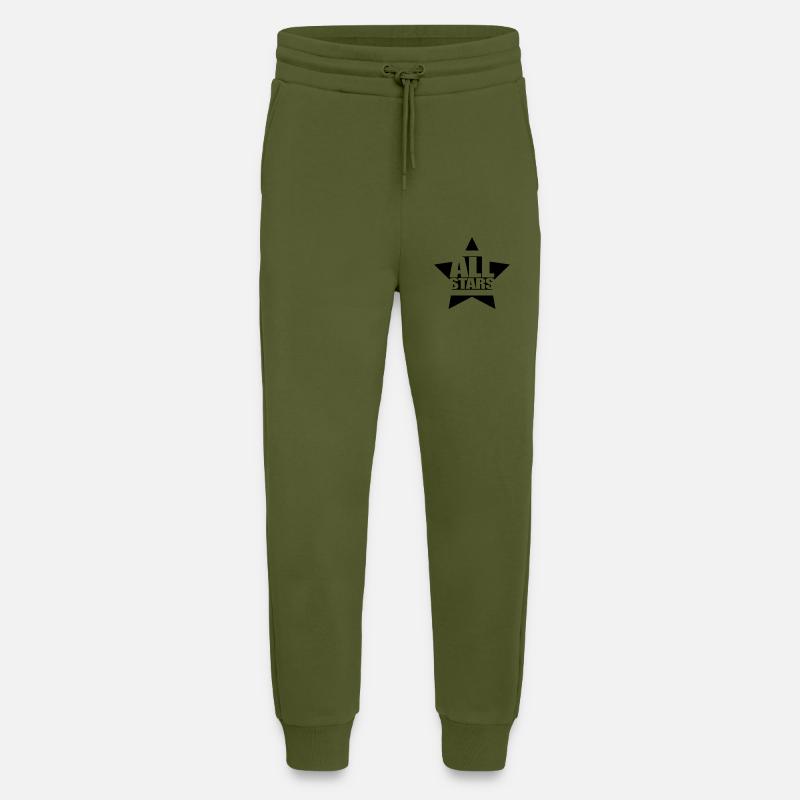 Allstars Team Stern Logo - Jogging Pants - made by SPREAD  - MOSS GREEN