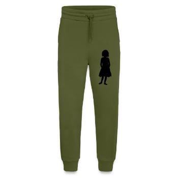 maedchen kleines kind kleid rock stehend sommer fr - Jogginghose - made by SPREAD - MOSS GREEN - Vorne