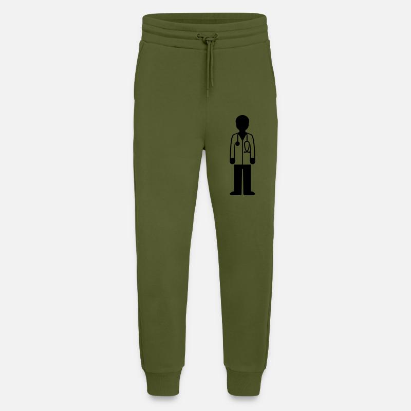 Doktor Arzt - Jogginghose - made by SPREAD - MOSS GREEN