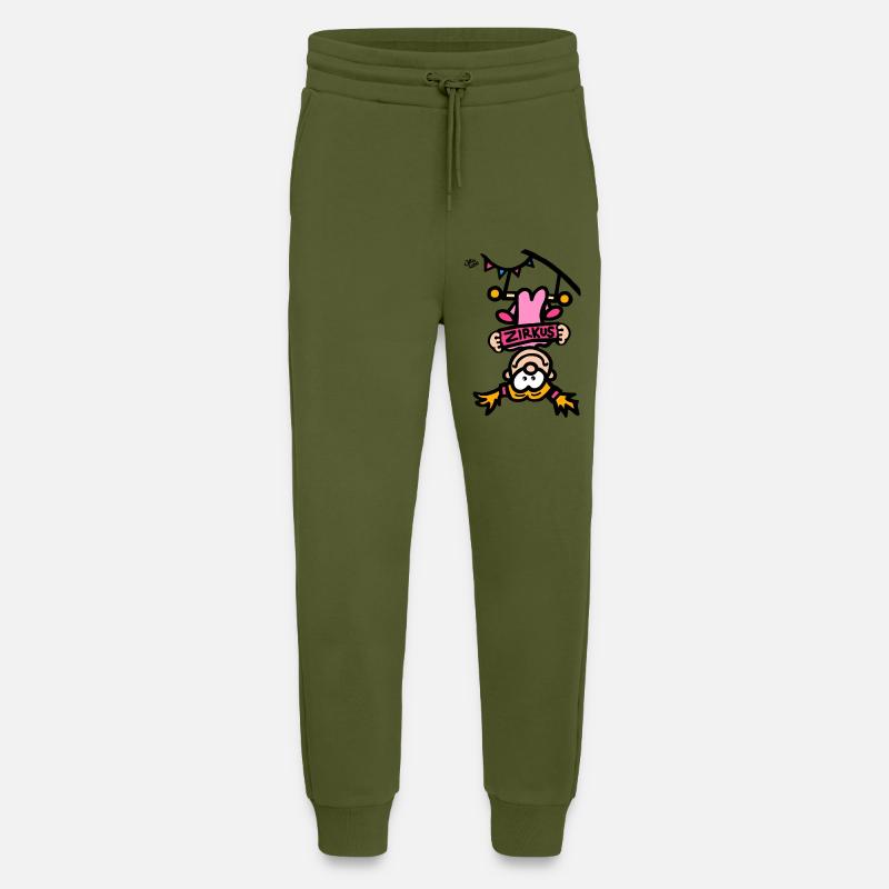 Zirkus - Jogginghose - made by SPREAD - MOSS GREEN
