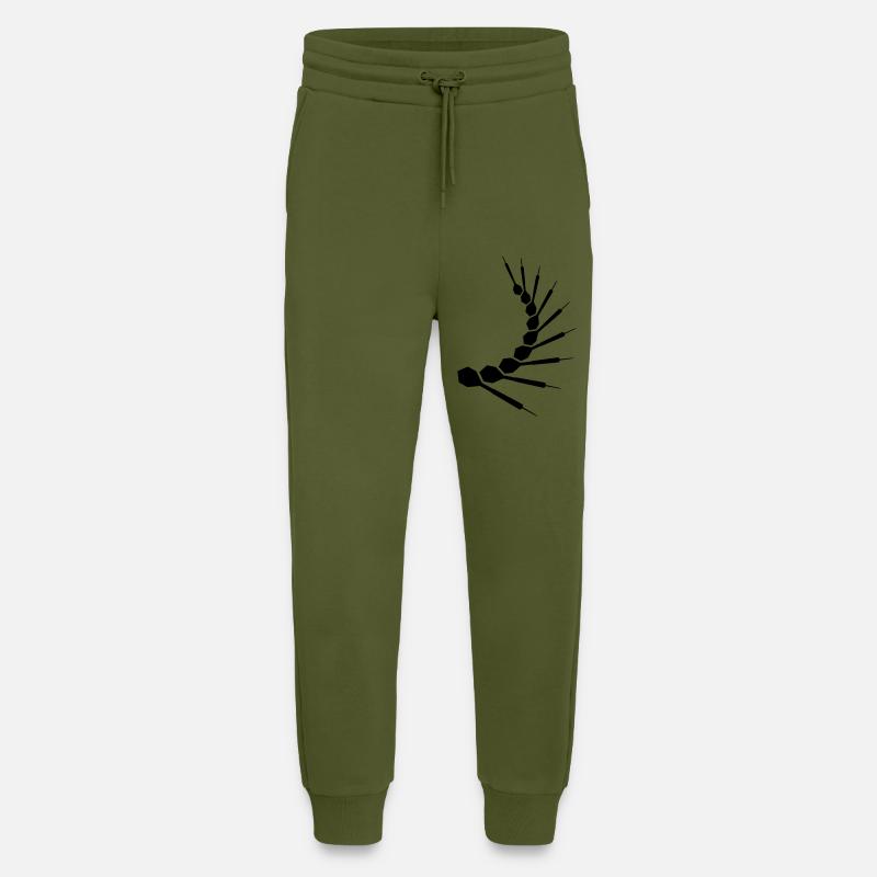 Dart Pattern - Jogginghose - made by SPREAD - MOSS GREEN