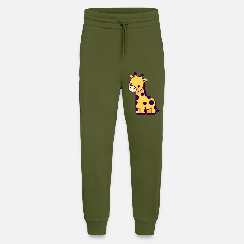 Giraffe - Jogginghose - made by SPREAD - MOSS GREEN