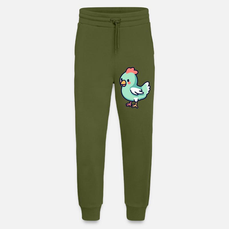 Huhn - Jogginghose - made by SPREAD - MOSS GREEN