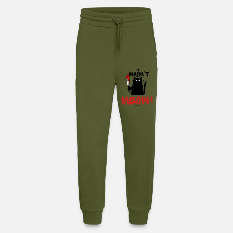 Ich war es nicht! - Jogginghose - made by SPREAD - MOSS GREEN
