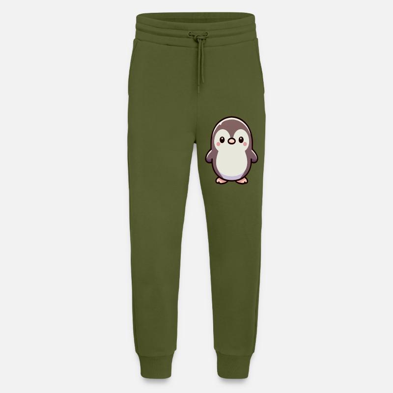 Pinguin - Jogginghose - made by SPREAD - MOSS GREEN