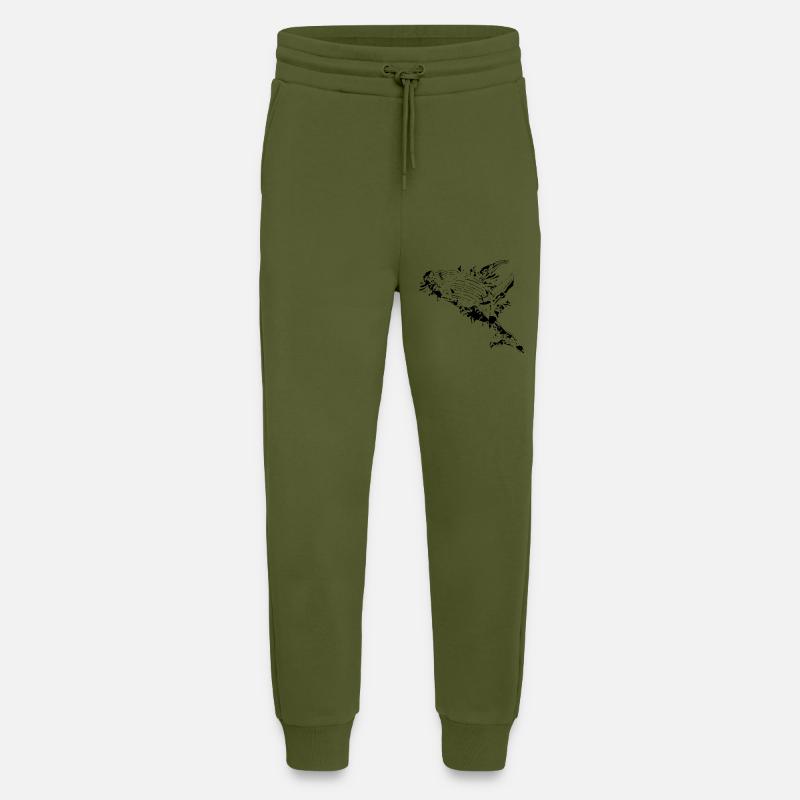 Buckelwal cool - Jogginghose - made by SPREAD - MOSS GREEN