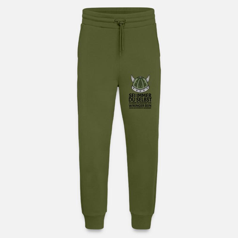 Wikinger Spruch - Jogginghose - made by SPREAD - MOSS GREEN