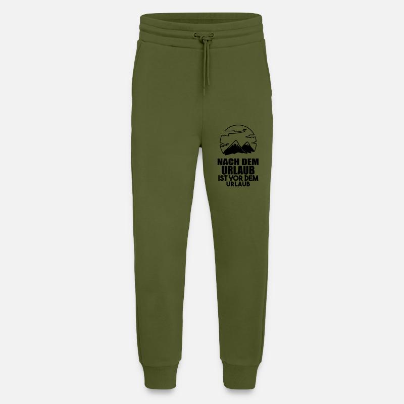 Urlaub - Jogginghose - made by SPREAD - MOSS GREEN