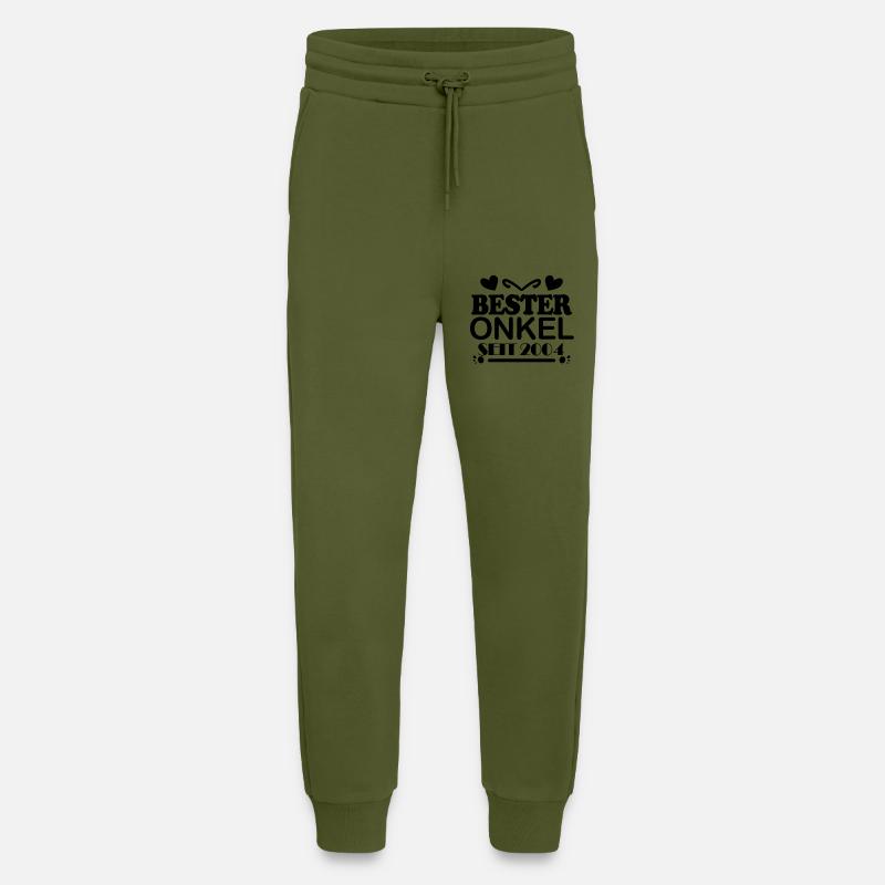 Bester Onkel seit 2004 - Jogginghose - made by SPREAD - MOSS GREEN