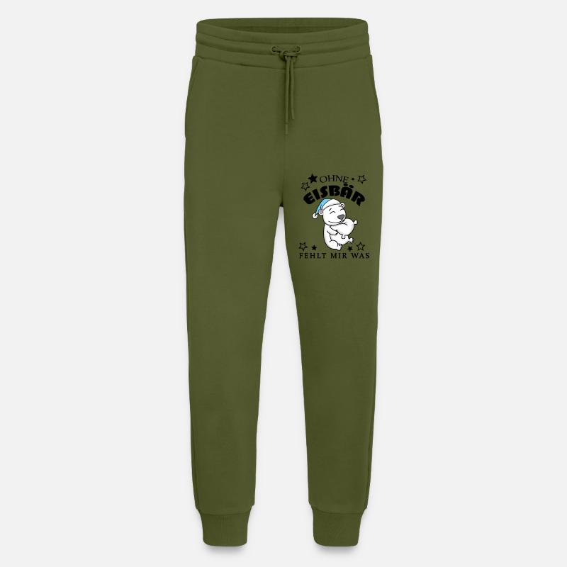 Eisbär - Jogginghose - made by SPREAD - MOSS GREEN