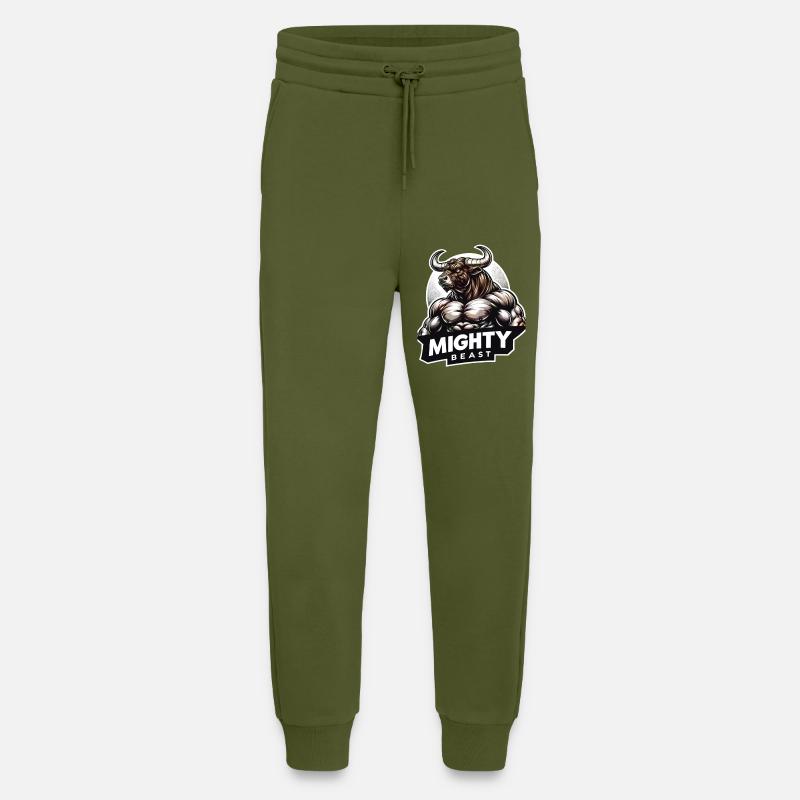 Mighty Beast - Jogginghose - made by SPREAD - MOSS GREEN