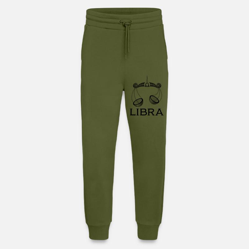 libra1s Zeichenfläche 1 - Jogginghose - made by SPREAD - MOSS GREEN