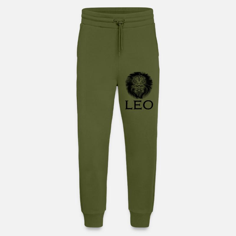 leo1s Zeichenfläche 1 - Jogginghose - made by SPREAD - MOSS GREEN
