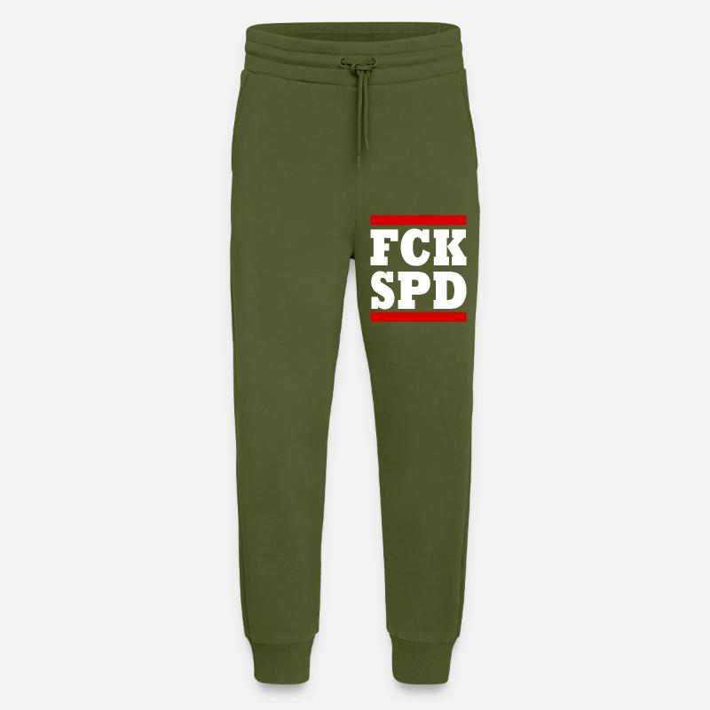 Fck spd - Jogginghose - made by SPREAD - MOSS GREEN