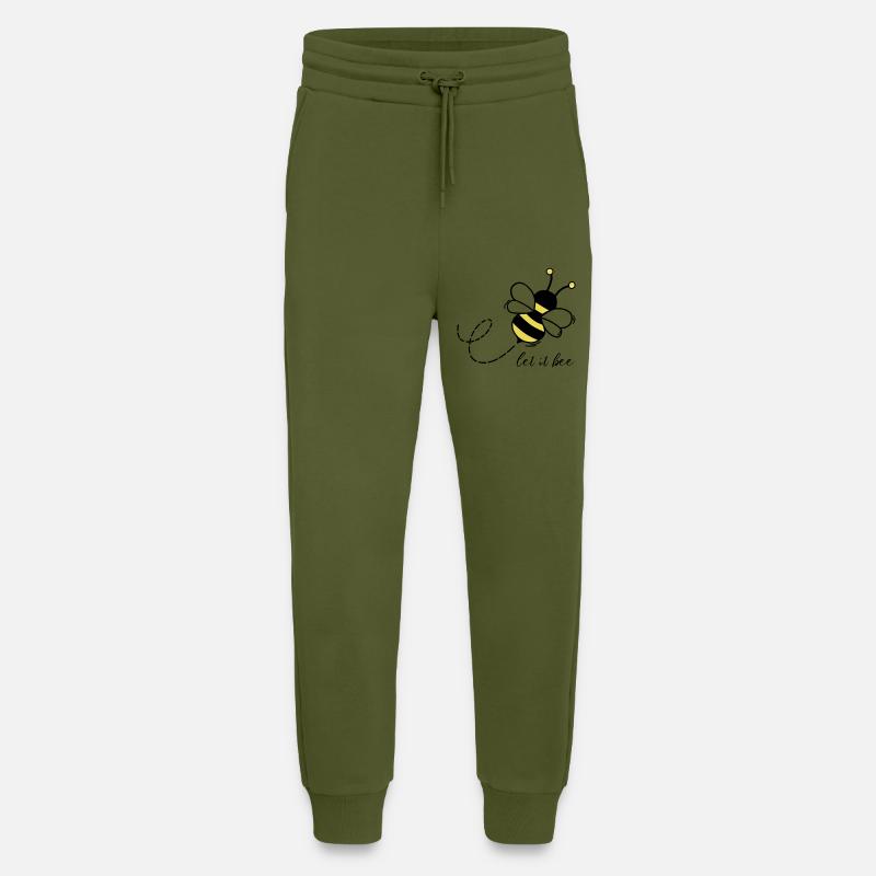 Let it be bee - Jogginghose - made by SPREAD - MOSS GREEN