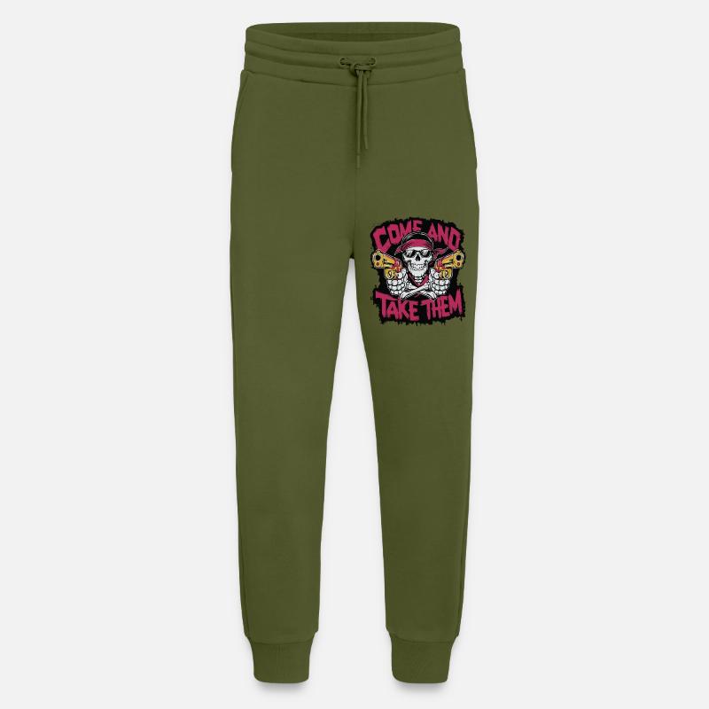 Komm Und Nimm Sie - Jogginghose - made by SPREAD - MOSS GREEN
