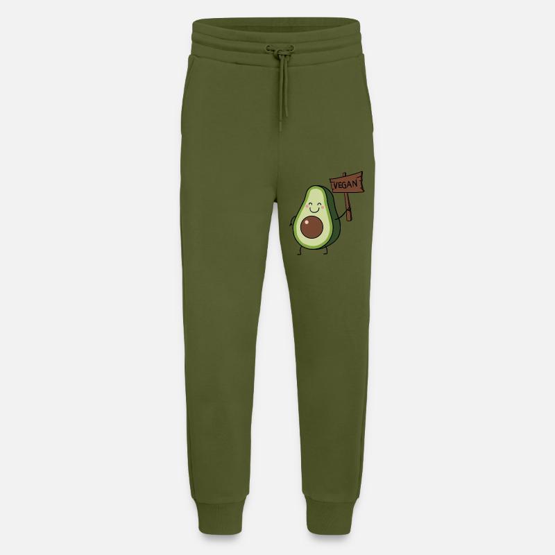 Vegane Avocado - Jogginghose - made by SPREAD - MOSS GREEN
