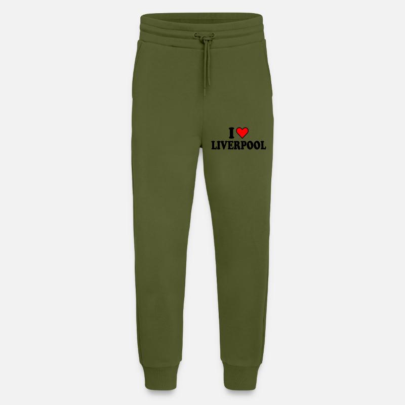 Liverpool - Jogginghose - made by SPREAD - MOSS GREEN