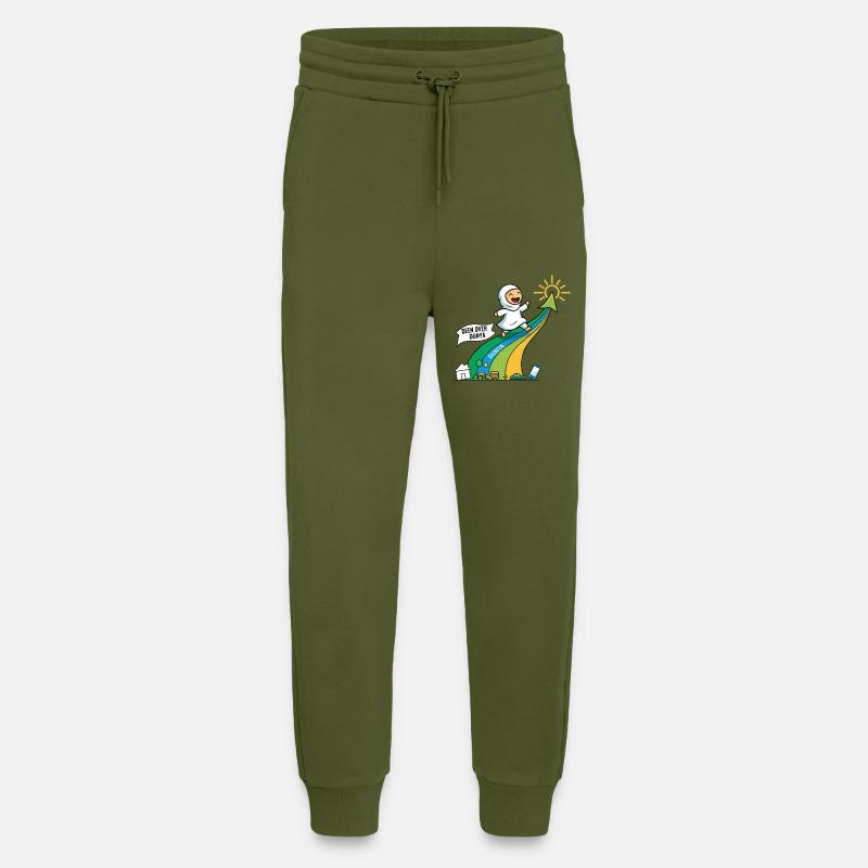 Deen über Dunya 2 - Jogginghose - made by SPREAD - MOSS GREEN