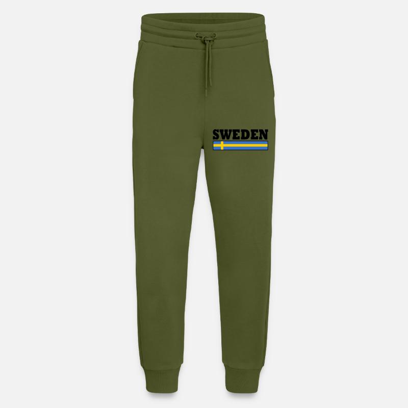 Schweden - Jogginghose - made by SPREAD - MOSS GREEN
