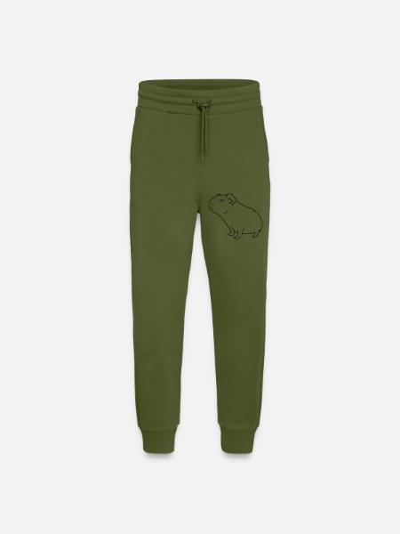 Guinea pig - Jogging Pants - made by SPREAD  - MOSS GREEN