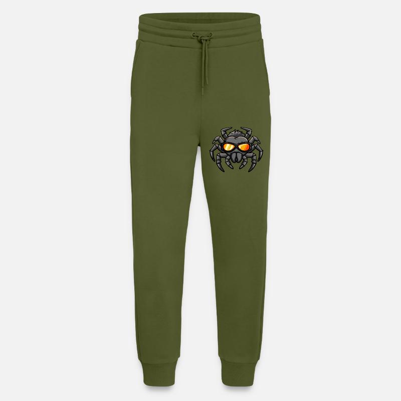 Tarantula Comic Cool - Jogging Pants - made by SPREAD  - MOSS GREEN