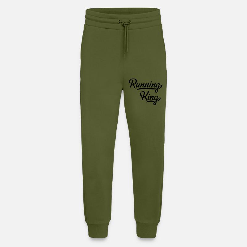 Running King - Jogginghose - made by SPREAD - MOSS GREEN
