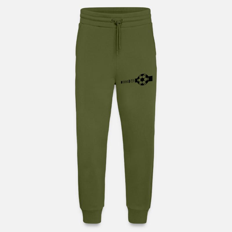 Bester Soccer Dad Logo - Jogginghose - made by SPREAD - MOSS GREEN