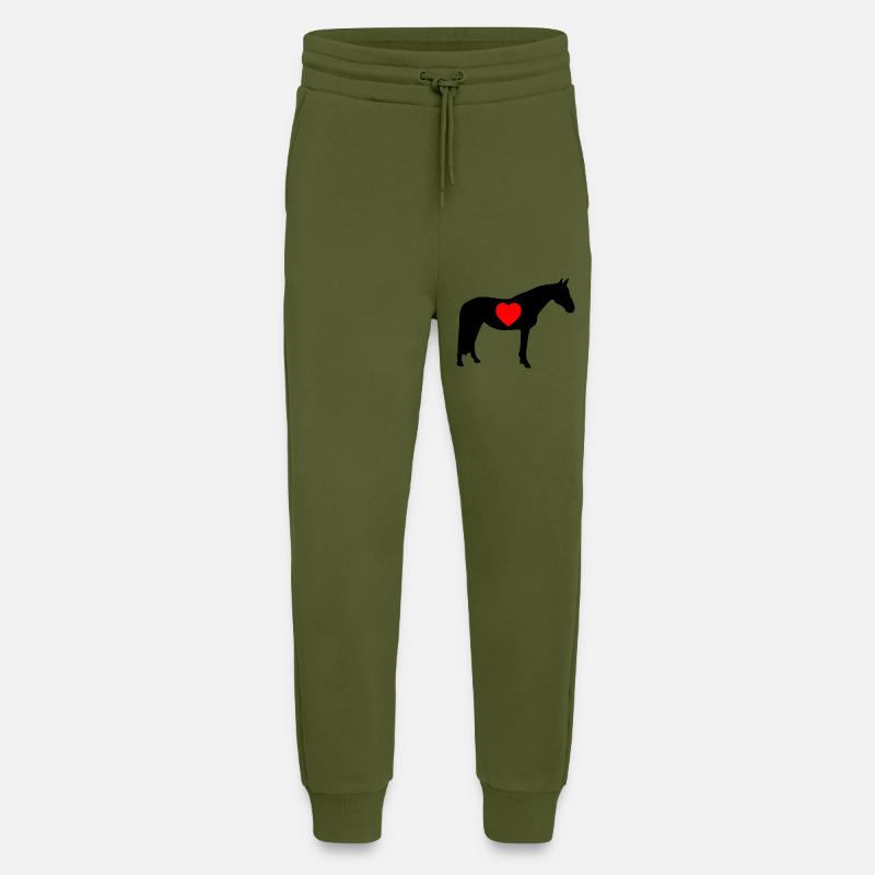 Pferd - Jogginghose - made by SPREAD - MOSS GREEN