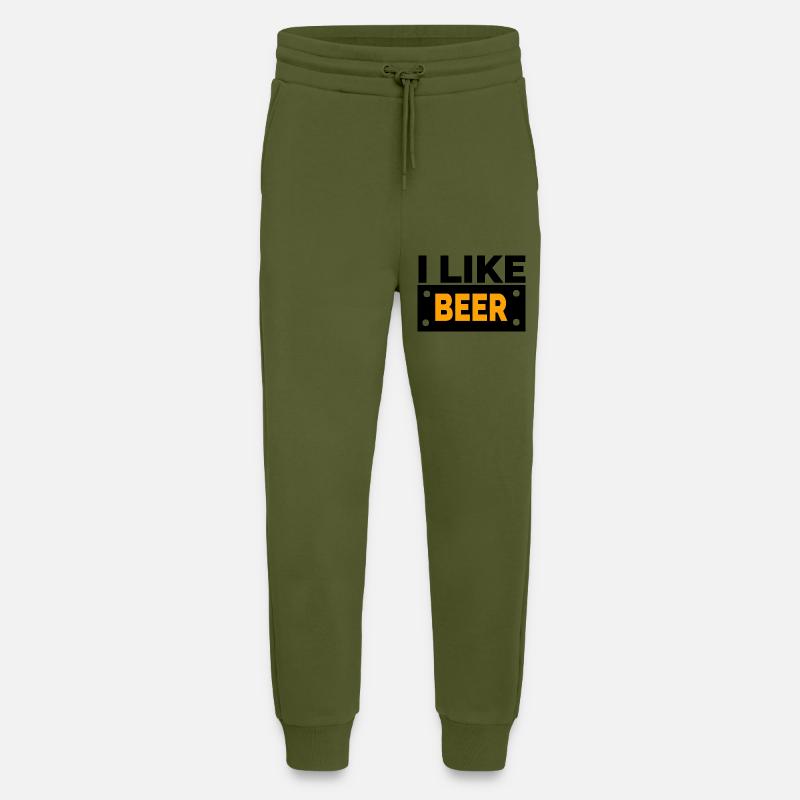 Bier - Jogginghose - made by SPREAD - MOSS GREEN