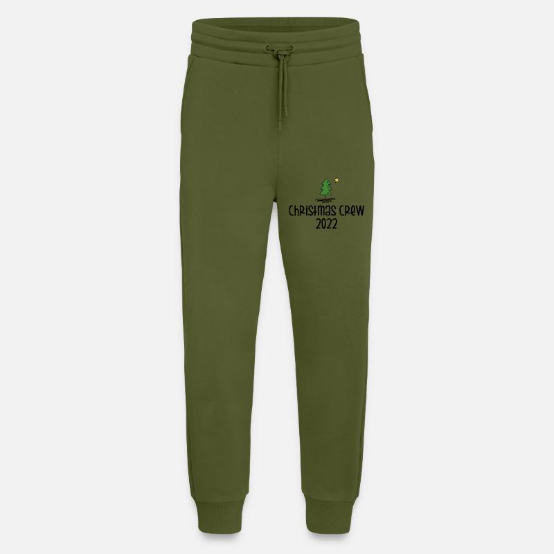 Christmas Crew 2022 - Jogging Pants - made by SPREAD  - MOSS GREEN