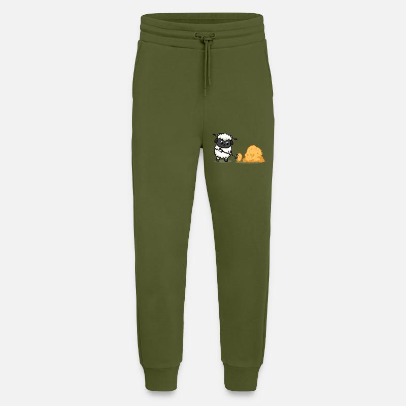 Arbeitsschafe - Jogginghose - made by SPREAD - MOSS GREEN