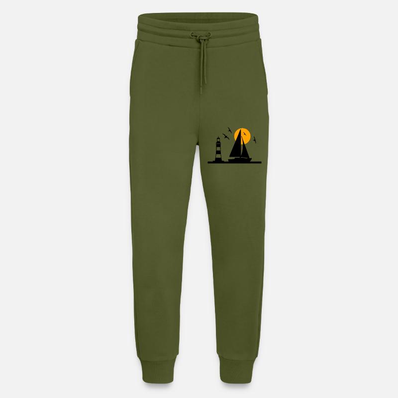 Segeln - Jogginghose - made by SPREAD - MOSS GREEN