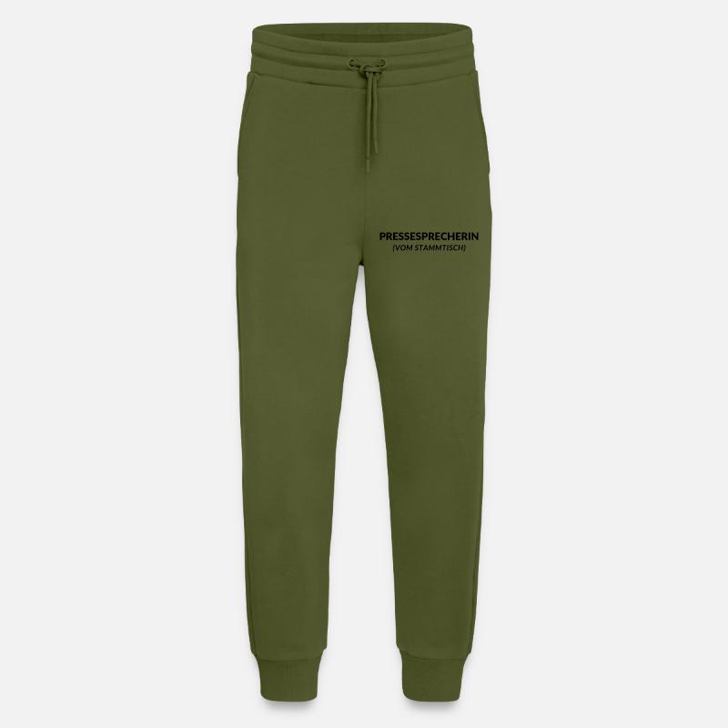 Pressesprecherin - Jogginghose - made by SPREAD - MOSS GREEN