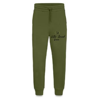 Future big brother - future big brother announcement - Jogging Pants - made by SPREAD  - MOSS GREEN - Front