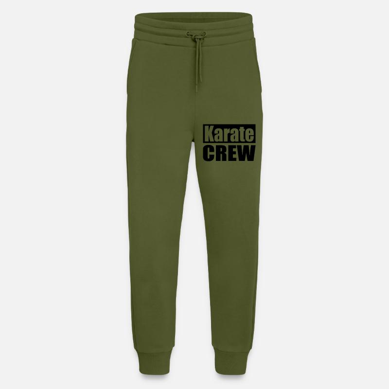 Karate-Mannschaft - Jogginghose - made by SPREAD - MOSS GREEN