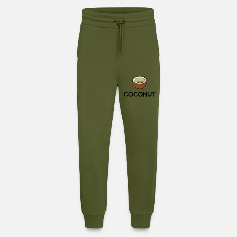 Kokosnuss - Jogginghose - made by SPREAD - MOSS GREEN