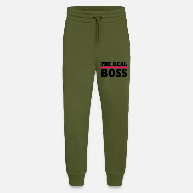 The real boss - Jogginghose - made by SPREAD - MOSS GREEN