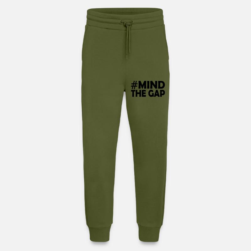 blockedTitle - Pantalon de jogging bio décontracté fabriqué en UE - MOSS GREEN