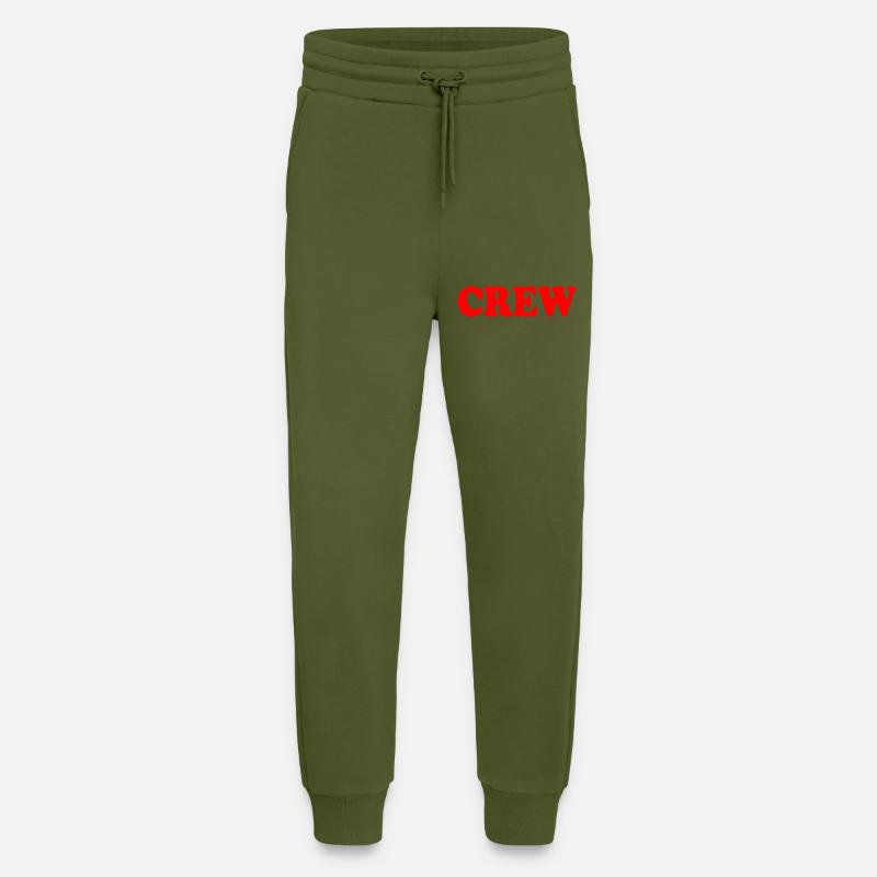 Crew - Jogging Pants - made by SPREAD  - MOSS GREEN