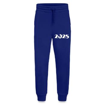 Agriculteur 2025, Jardinier 2025 - Pantalon de jogging bio décontracté fabriqué en UE - Iconic Blue - Devant