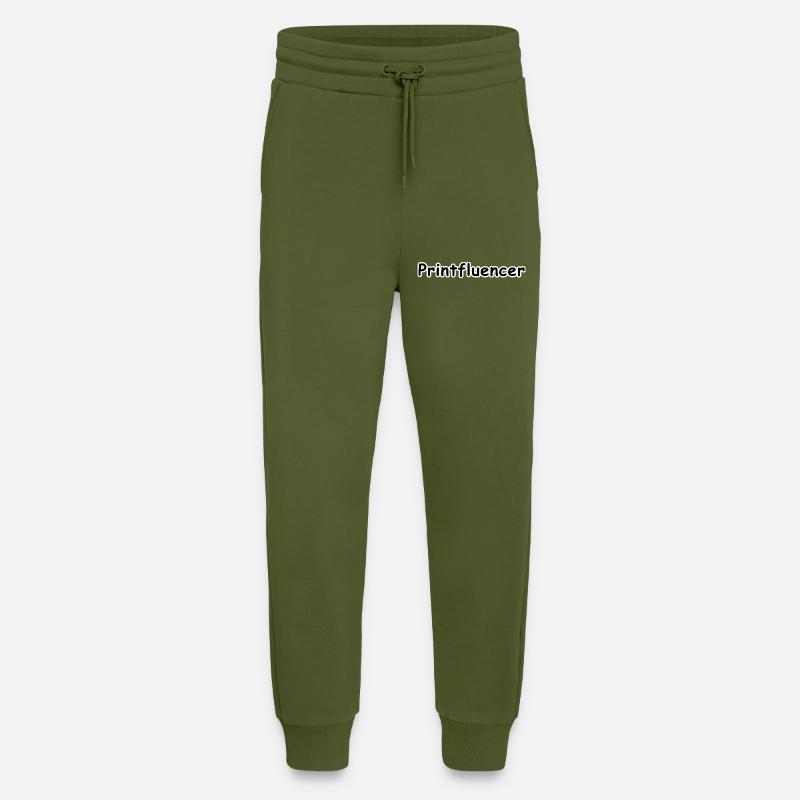 printfluencer 01 - Jogginghose - made by SPREAD - MOSS GREEN